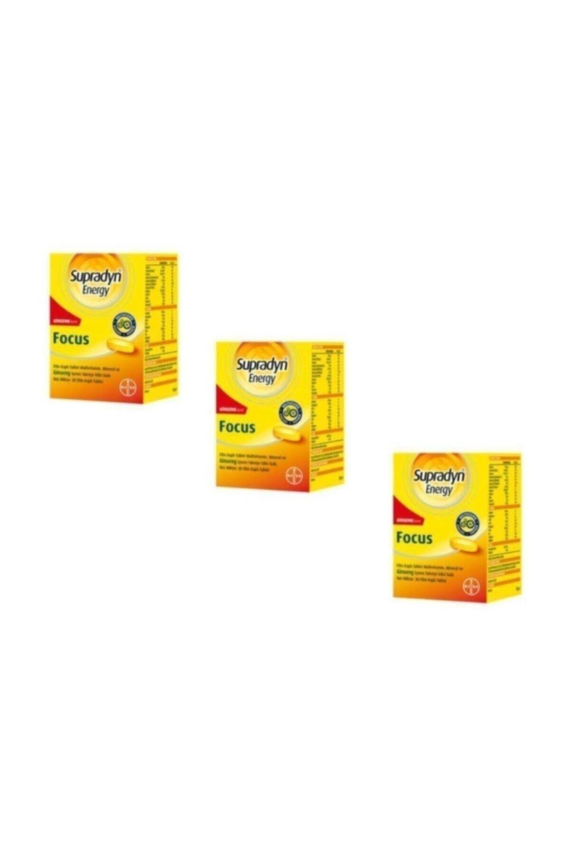 Supradyn Energy Focus 30 Tablet x3