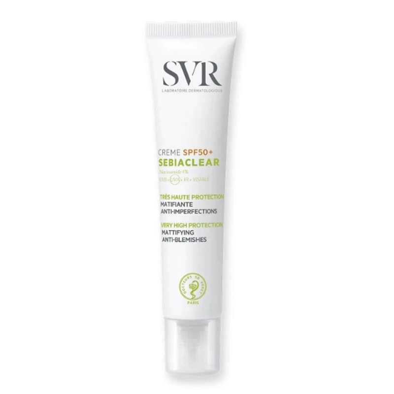 Svr Sebiaclear Crème Solaire Spf 50+ 40 ml