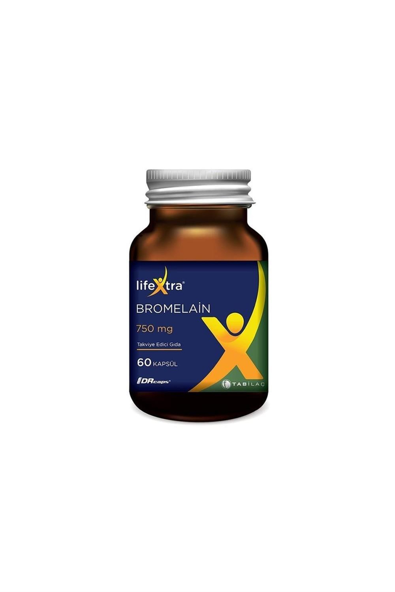 Tab İlaç Lifextra Bromelain 60 Kapsül