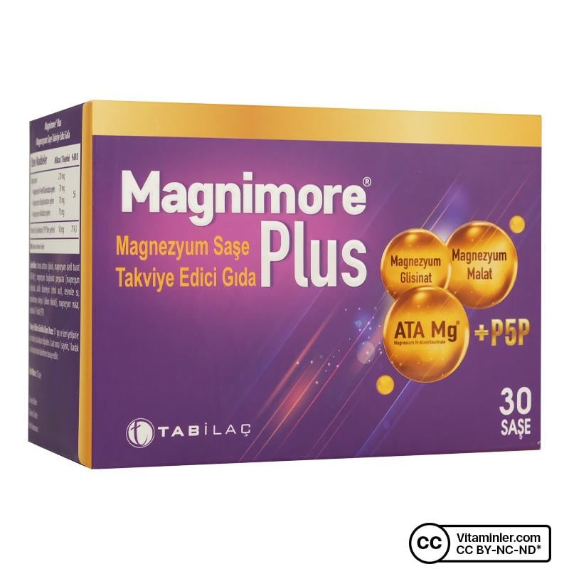 Tab İlaç Magnimore Plus 30 Saşe
