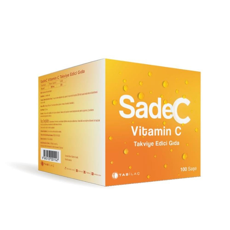 Tab İlaç Sade C Vitamini C 100 Şase