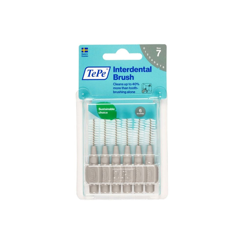 Tepe Blisterli Arayüz Fırçası 6'lı Gri 1.3 mm