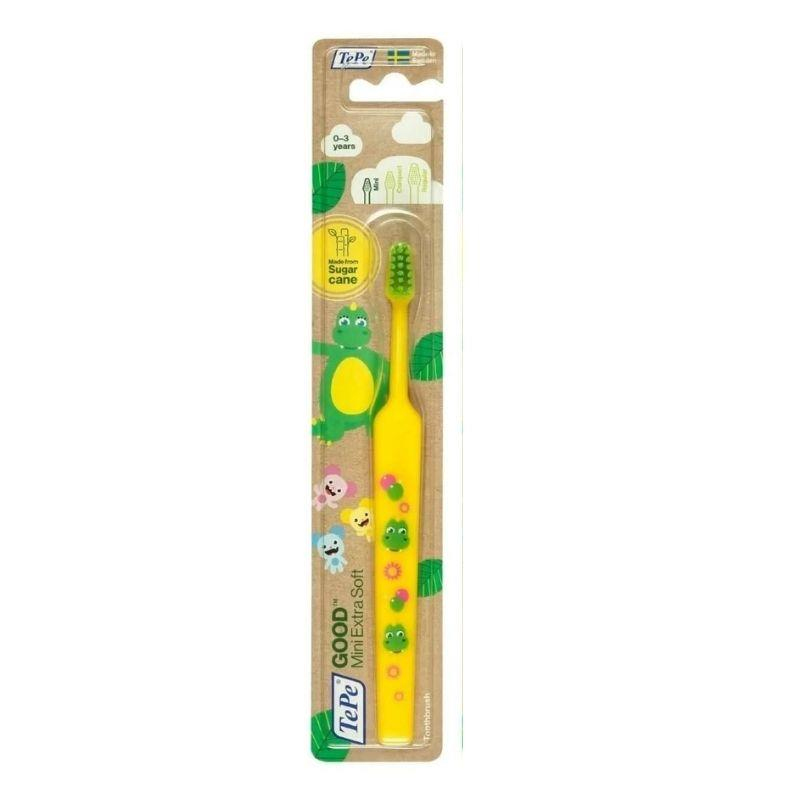 Tepe Good Mini 0-3 Yaş Diş Fırçası X-Soft Sarı