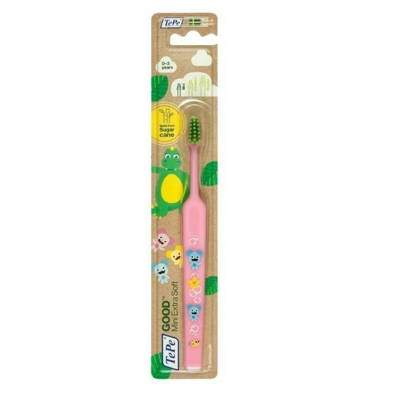 Tepe Good Mini 0-3 Yaş Diş Fırçası X-Soft Pembe