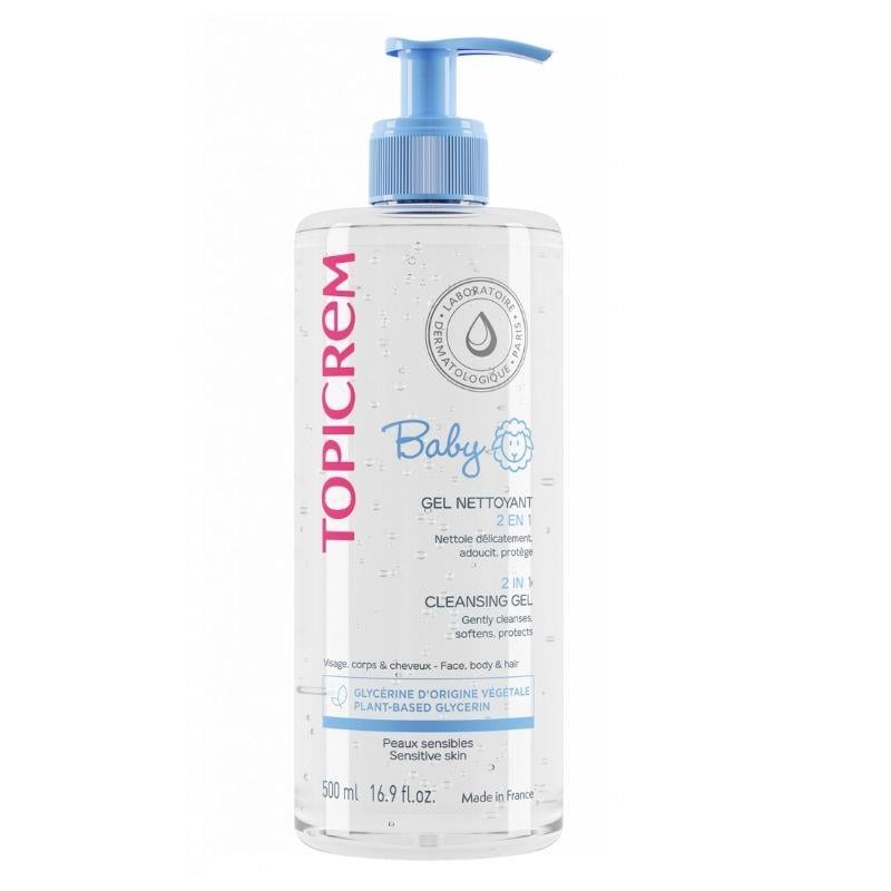Topicrem 2 In 1 Cleansing Gel 500 ml