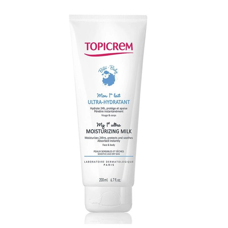 Topicrem Ultra-Hydratant Moisturizing Milk 200 ml