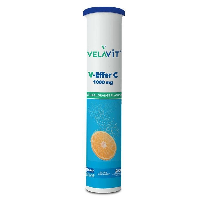 Velavit V-Effer C 1000 mg 20 Efervesan