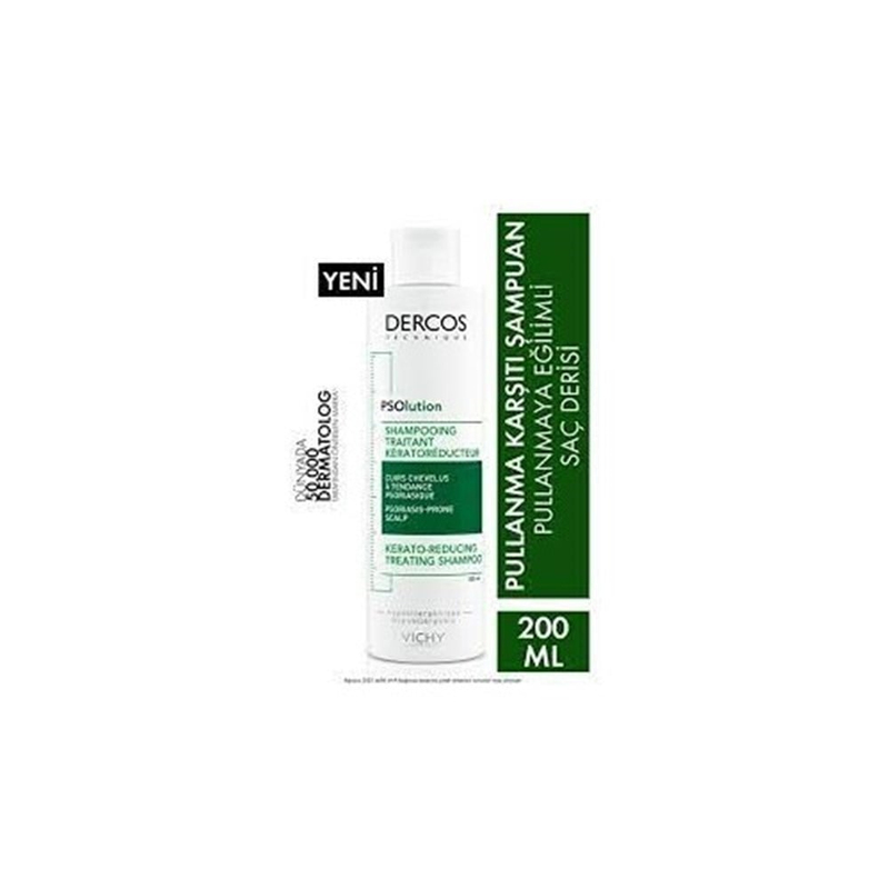 Vichy Dercos Psolution Pullanmaya Karşı Saç Bakım Şampuanı 200 ml