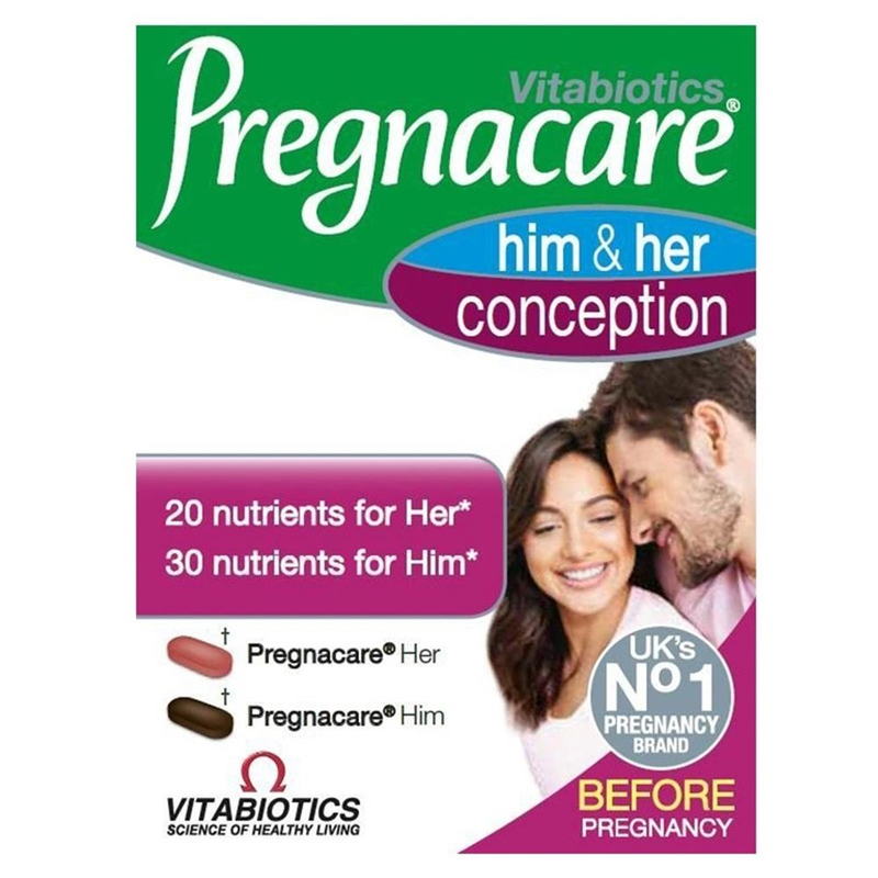 Vitabiotics Pregnacare Him&Her Conception 60 Tablet