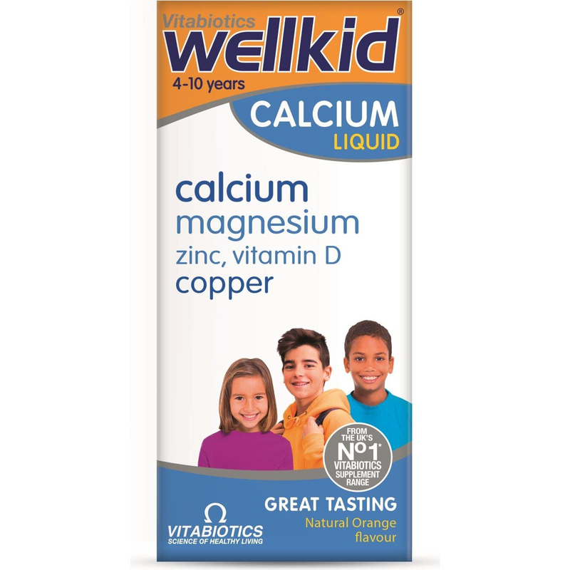 Vitabiotics Wellkid Calcium Liquid Şurup 150 ml