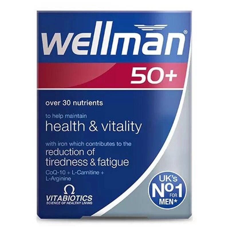 Vitabiotics Wellman 50+ Takviye Gıda 30 Tablet