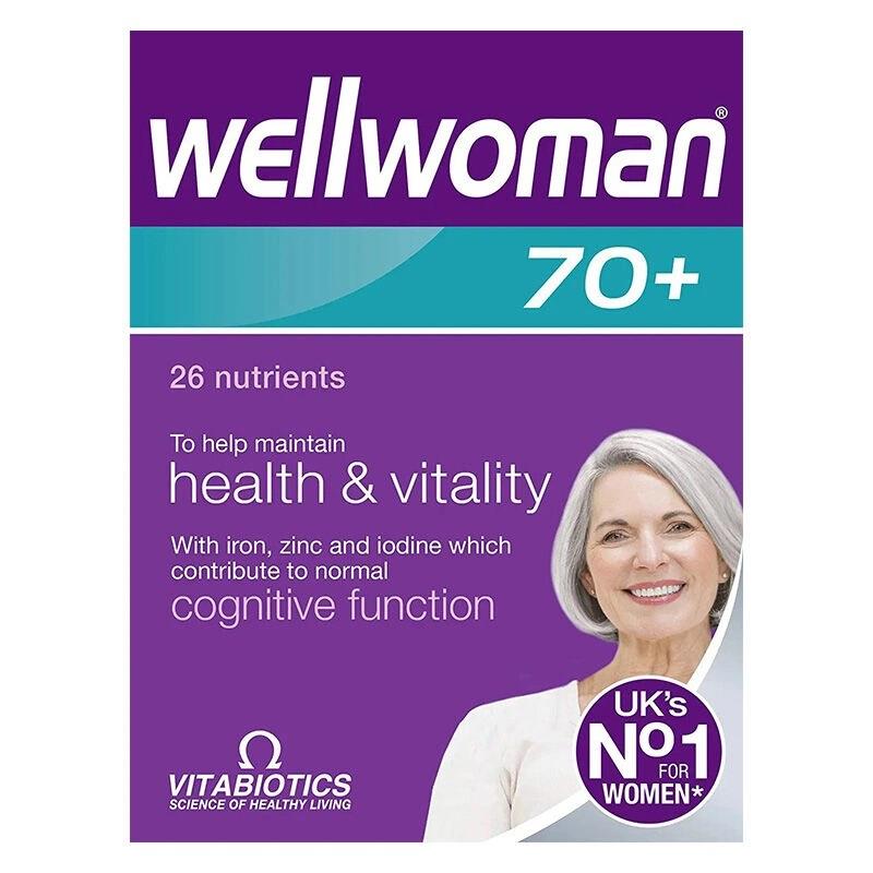 Vitabiotics Wellwoman 70+ Takviye Gıda 30 Tablet