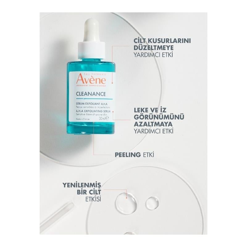 Avene Cleanance AHA Exfoliating Serum 30 ml