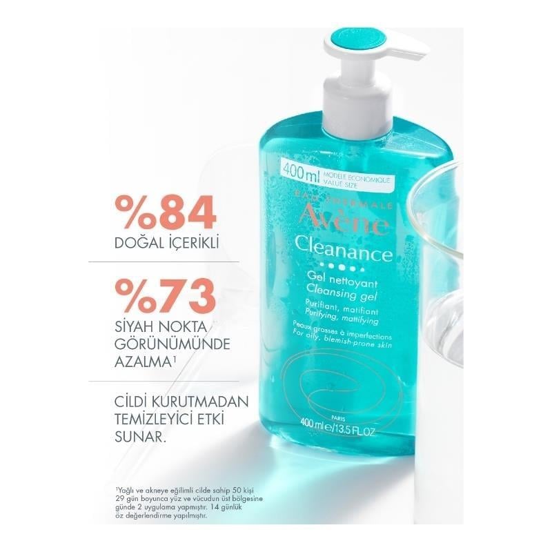 Avene Cleanance Gel Nettoyant 400 ml x2