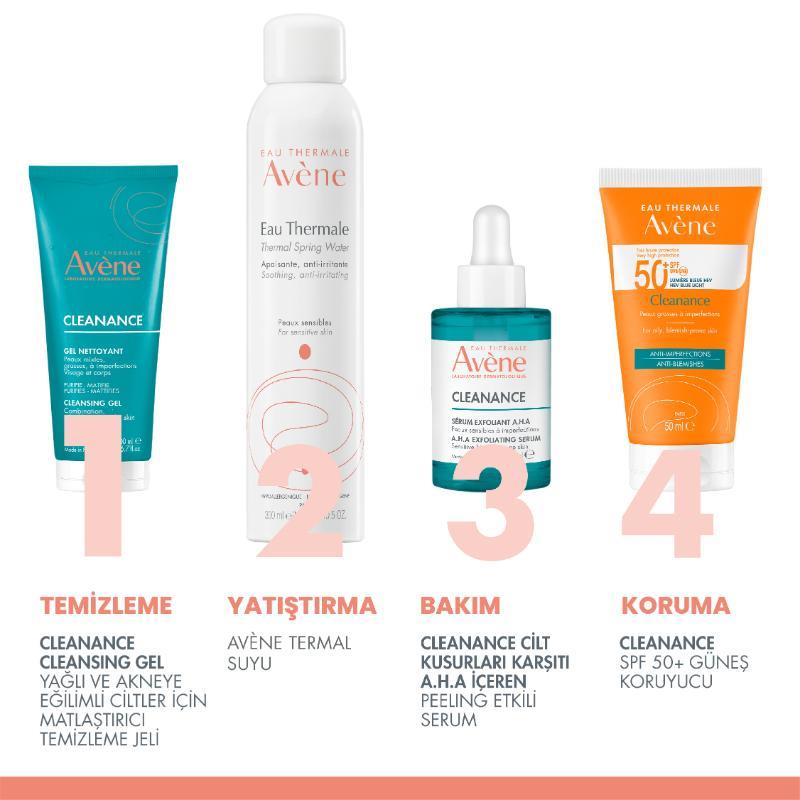 AVENE Cleanance Yağlı Ciltler için Temizleyici Jel 200 ml