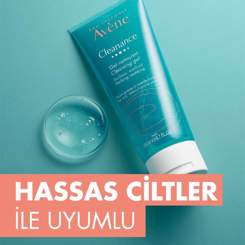 AVENE Cleanance Yağlı Ciltler için Temizleyici Jel 200 ml