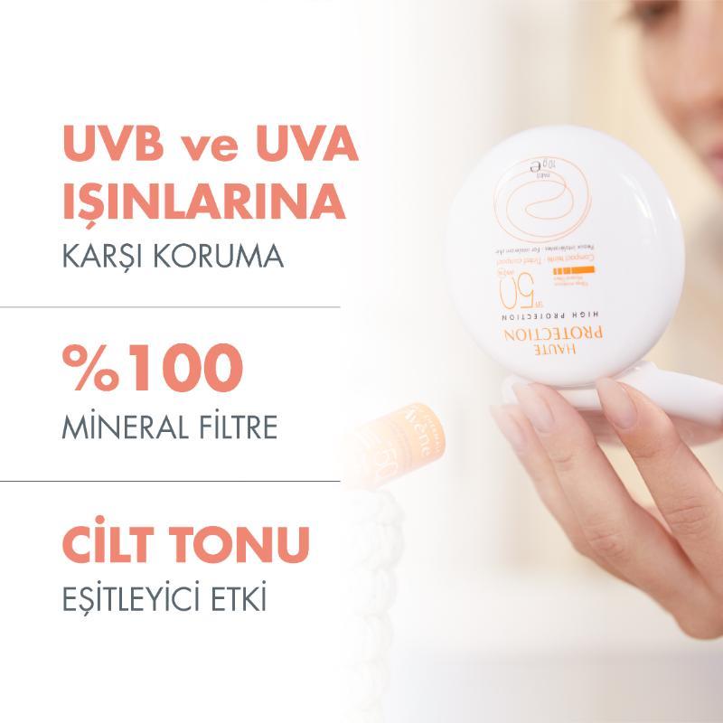 AVENE Compact SPF50 Teintee Sable 10GR