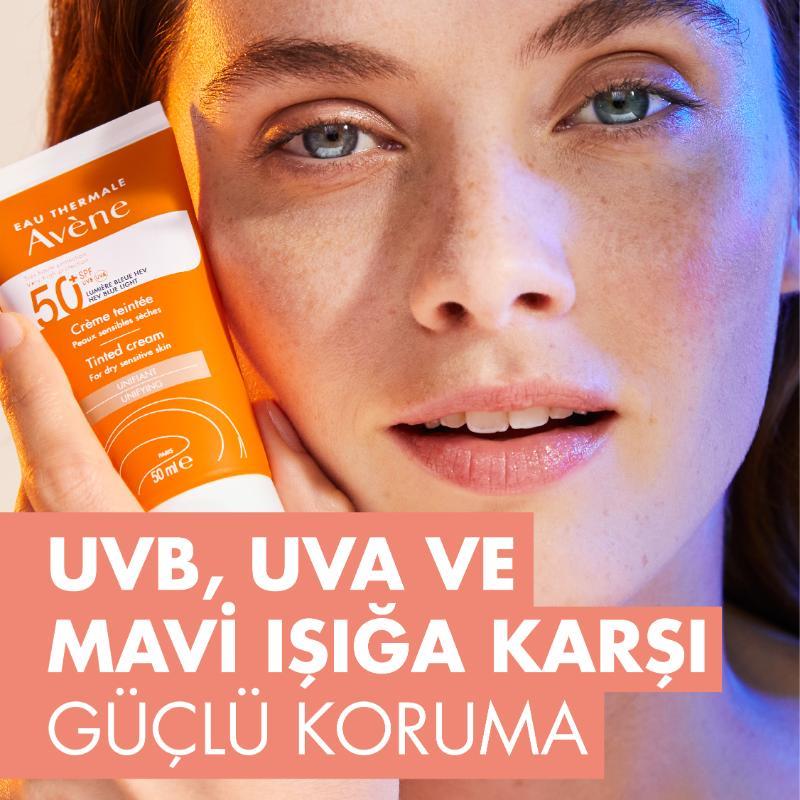 Avene Crème Tinted SPF50+ Renkli Güneş Kremi 50 ml