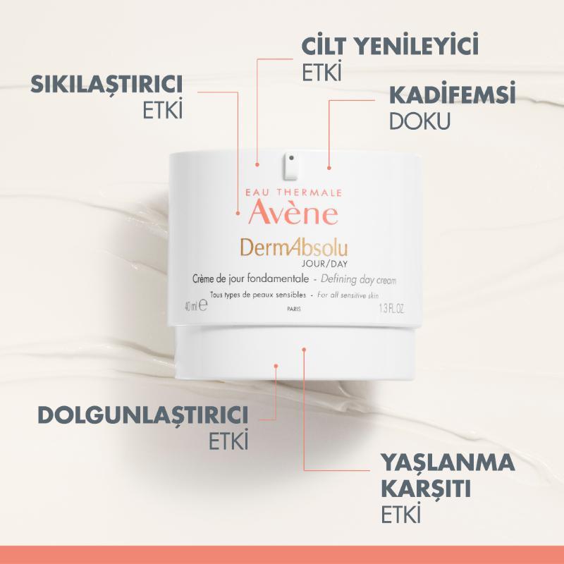 Avene DermAbsolu Canlandırıcı ve Sıkılaştırıcı Gündüz Kremi 40 ml