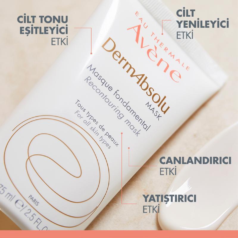 Avene Dermabsolu Mask Fundamental Mask 75 ML