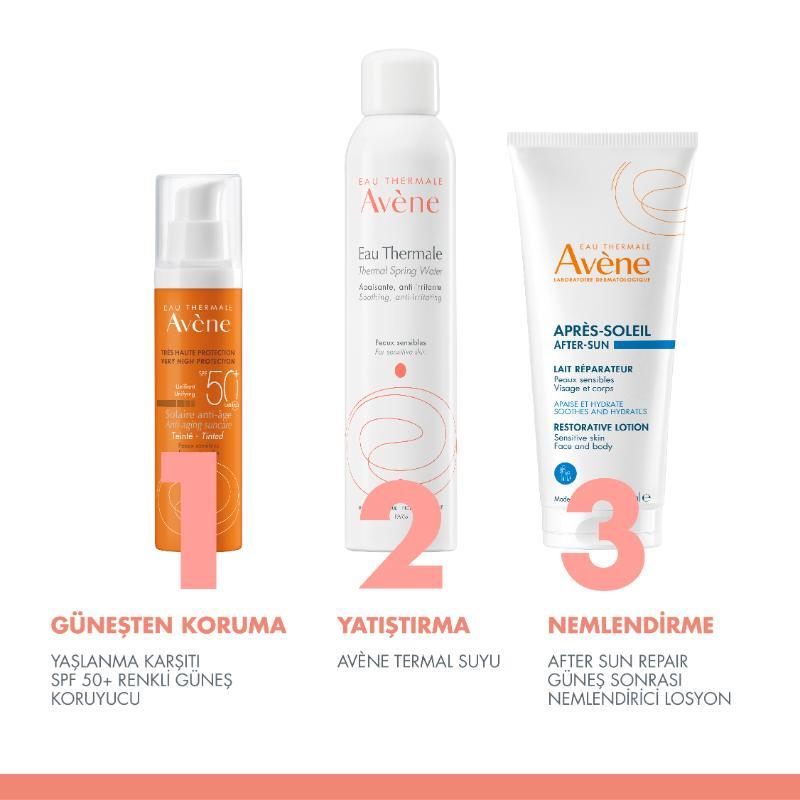 Avene Eau Thermale Solaire Anti Age Teinte SPF50