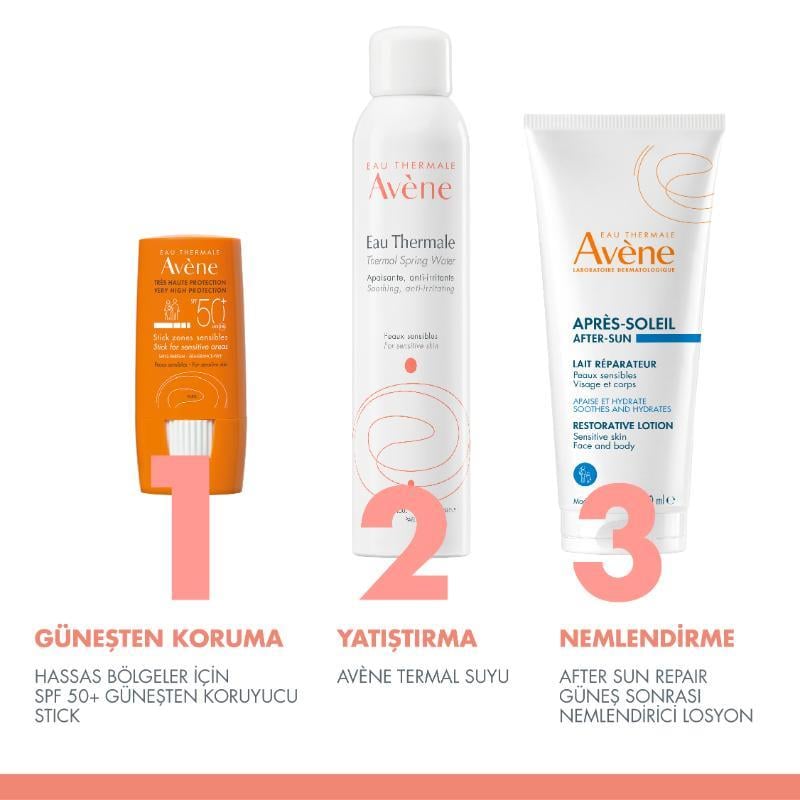 Avene Eau Thermale Stick Zones Sensibles SPF50+