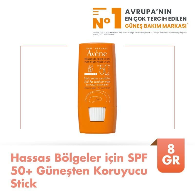 Avene Eau Thermale Stick Zones Sensibles SPF50+
