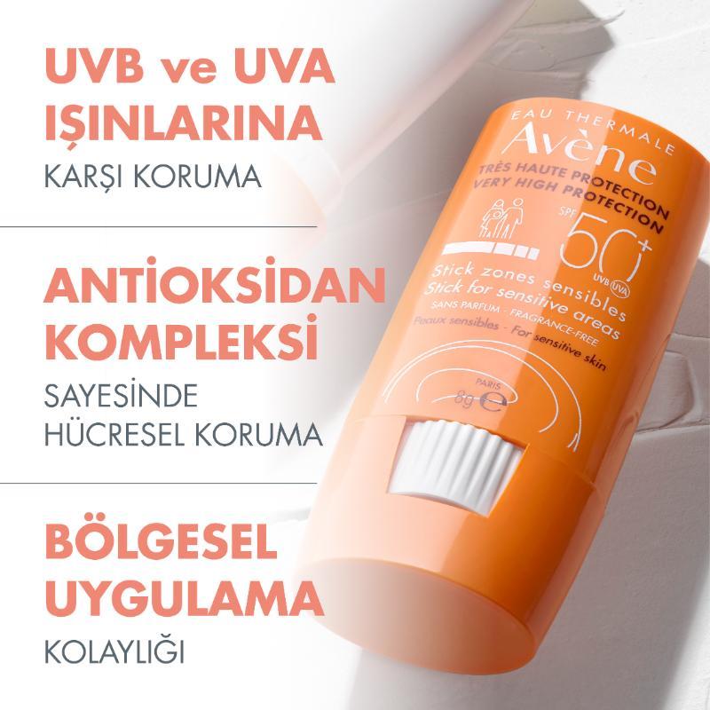 Avene Eau Thermale Stick Zones Sensibles SPF50+