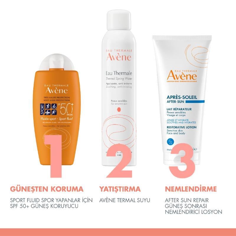 Avene Fluid Sport Güneş Koruyucu Krem Spf 50 100 ml