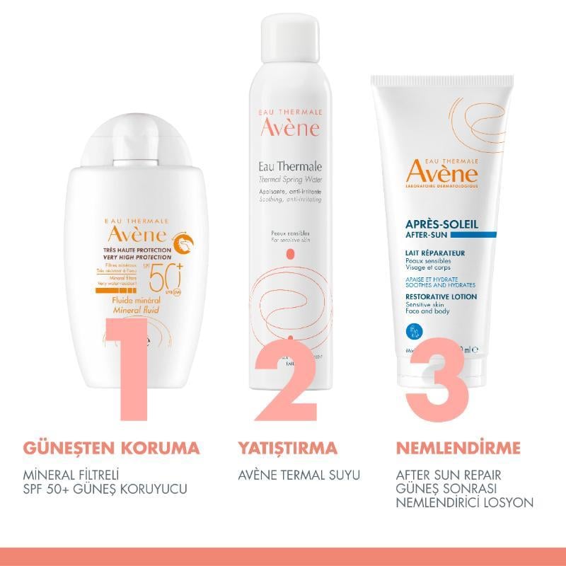 Avene Fluide Mineral Spf 50 Faktör 40 Ml Güneş Kremi
