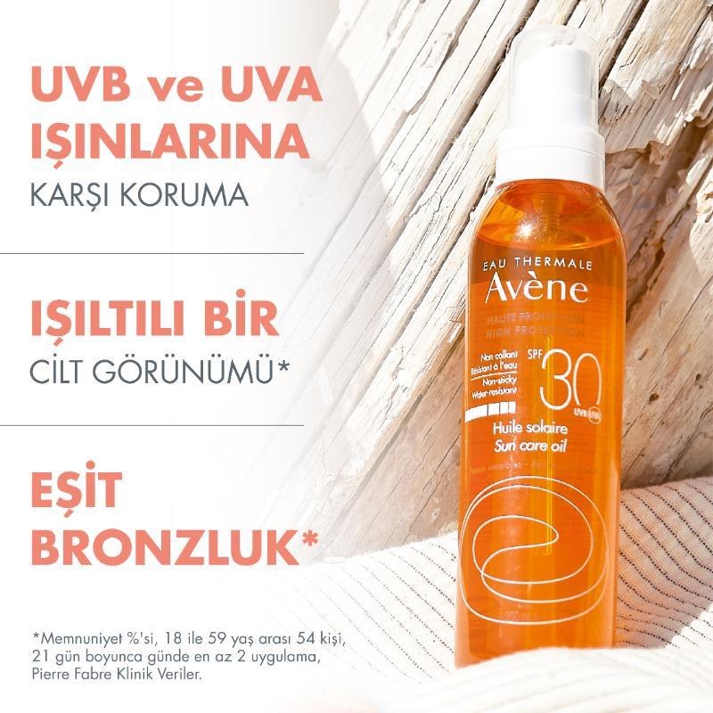 Avene Huile Solaire SPF30 Güneş Koruma Yağı 200 ml
