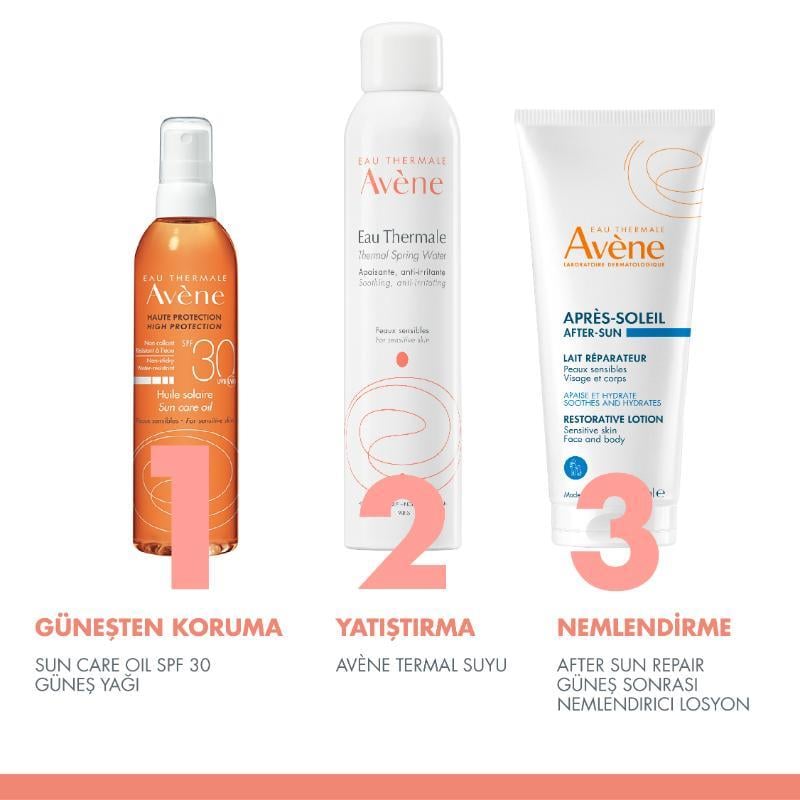 Avene Huile Solaire SPF30 Güneş Koruma Yağı 200 ml