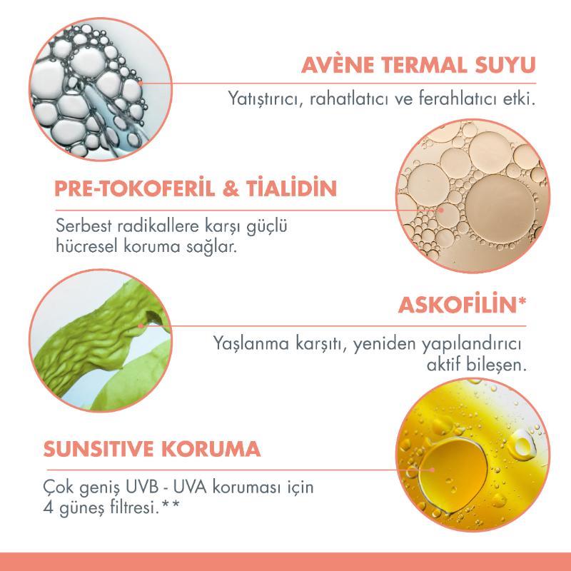 Avene Solaire Anti Age Spf 50 50 Ml -Yaşlanma Karşıtı Güneş Kremi
