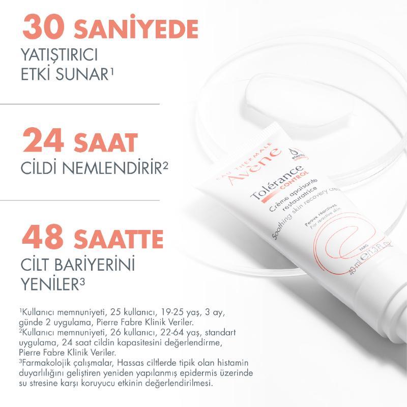 Avene Tolerance Control Creme Hassas Ciltler için Nemlendirici