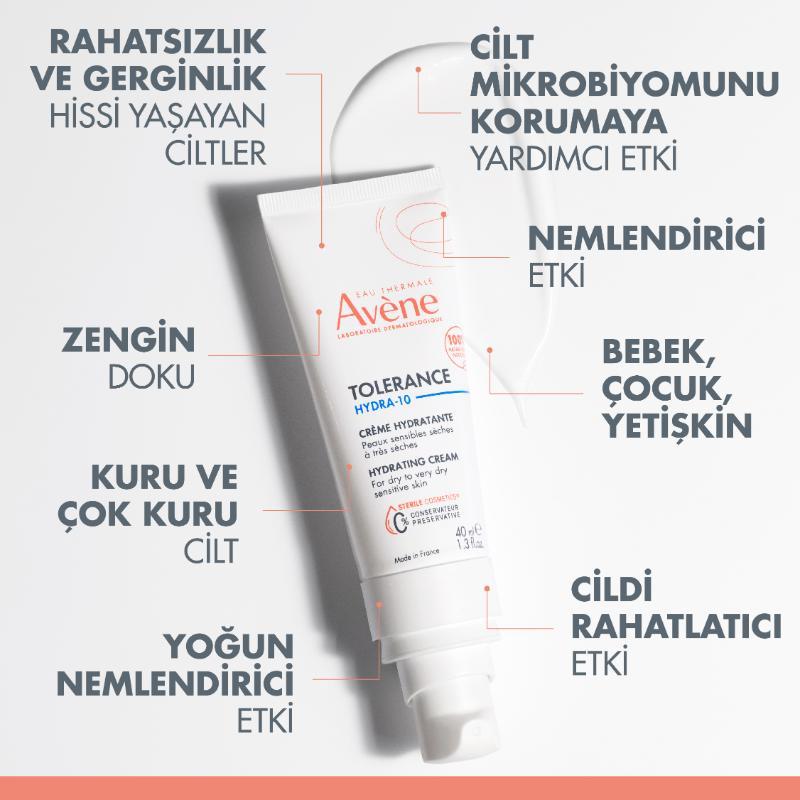 Avene Tolerance Hydra-10 Creme 40 ml