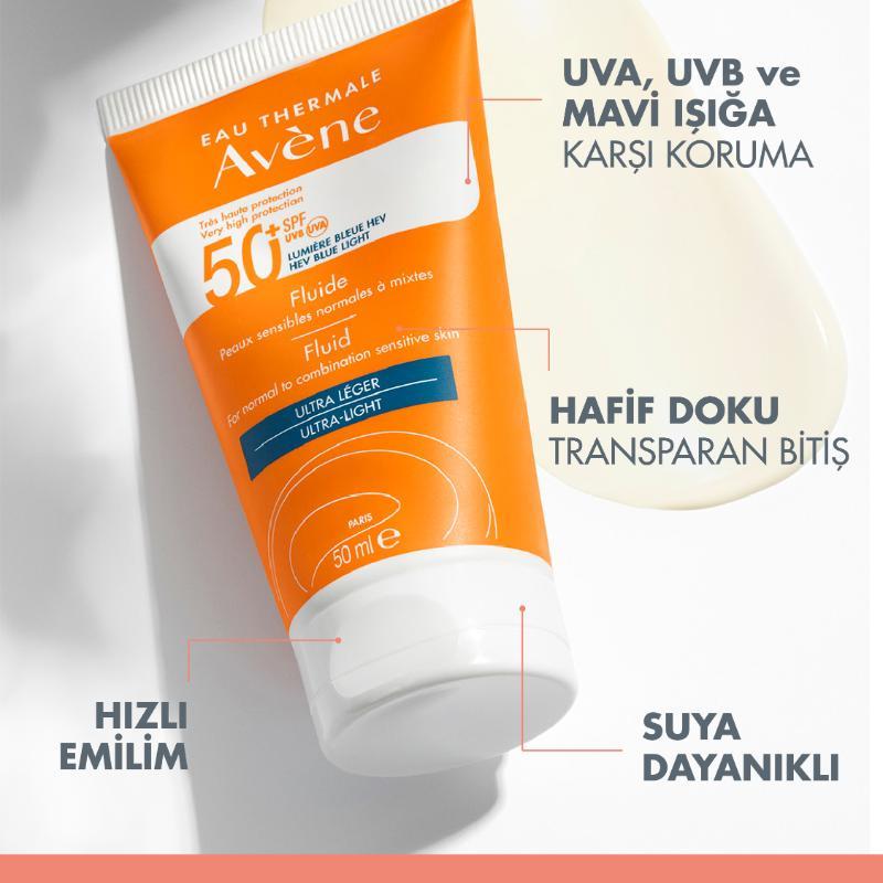 Avene Ultra Large Spectre Cream SPF50+ 50 ml