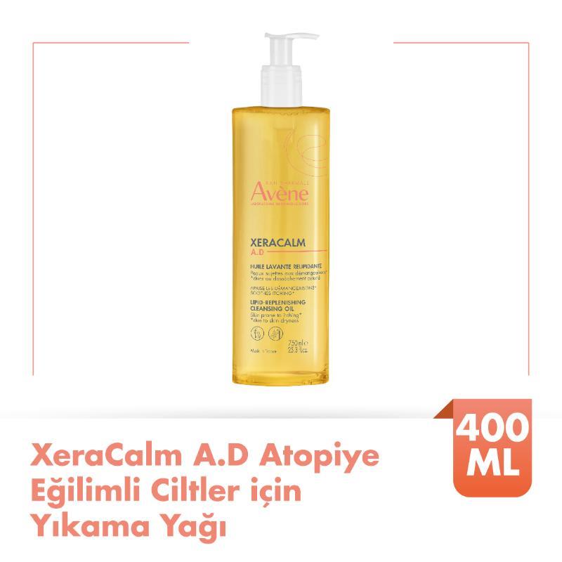 Avene XeraCalm A.D Lipid-Replenishing Temizleyici Yağ 400 ml