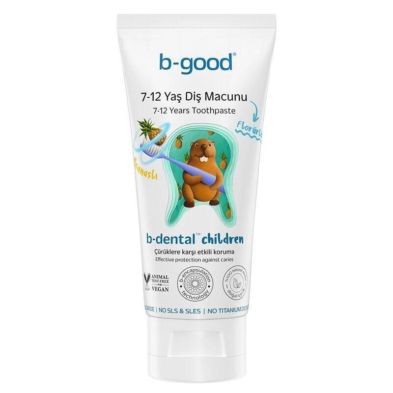 B-Good 7-12 Yaş Diş Macunu Florürlü Ananas 50 ml