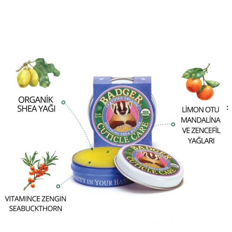 Badger Tırnak Bakım Kremi / Cuticle Care-21GR