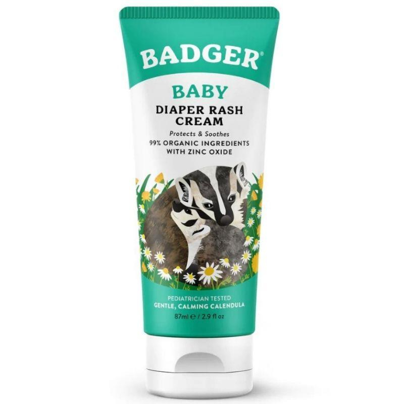 BadgerBebek Bezi Kremi(Pişik Önlemeye Yardımcı)/Diaper Cream-87ML