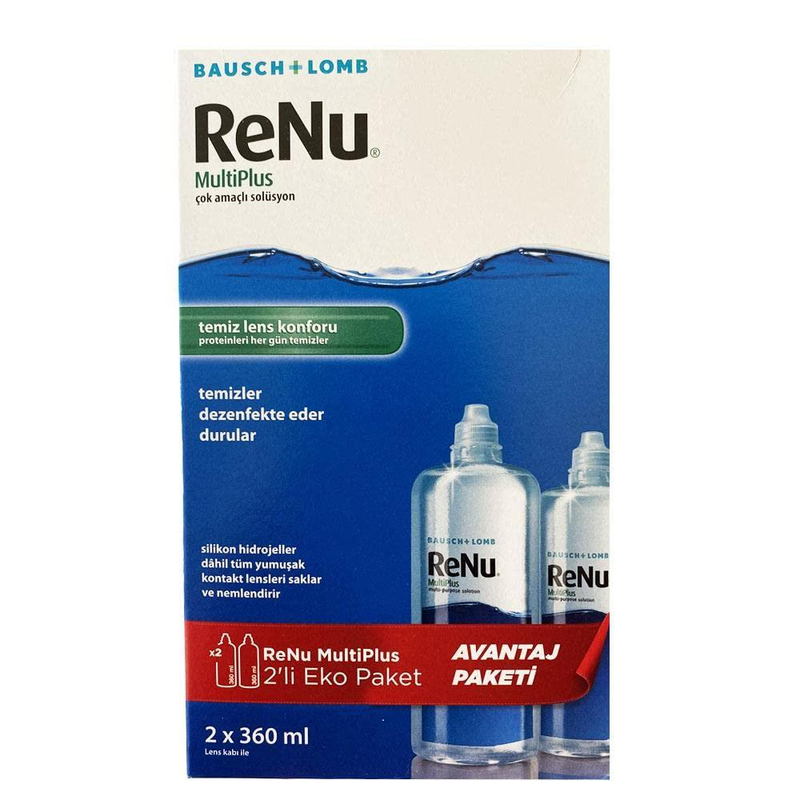 Bausch Lomb Renu Multiplus Lens Solüsyon 360 ml x 2