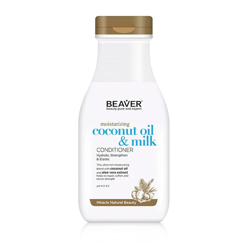 Beaver Coconut Oil & Milk Conditioner Saç Bakım Kremi 350 ml