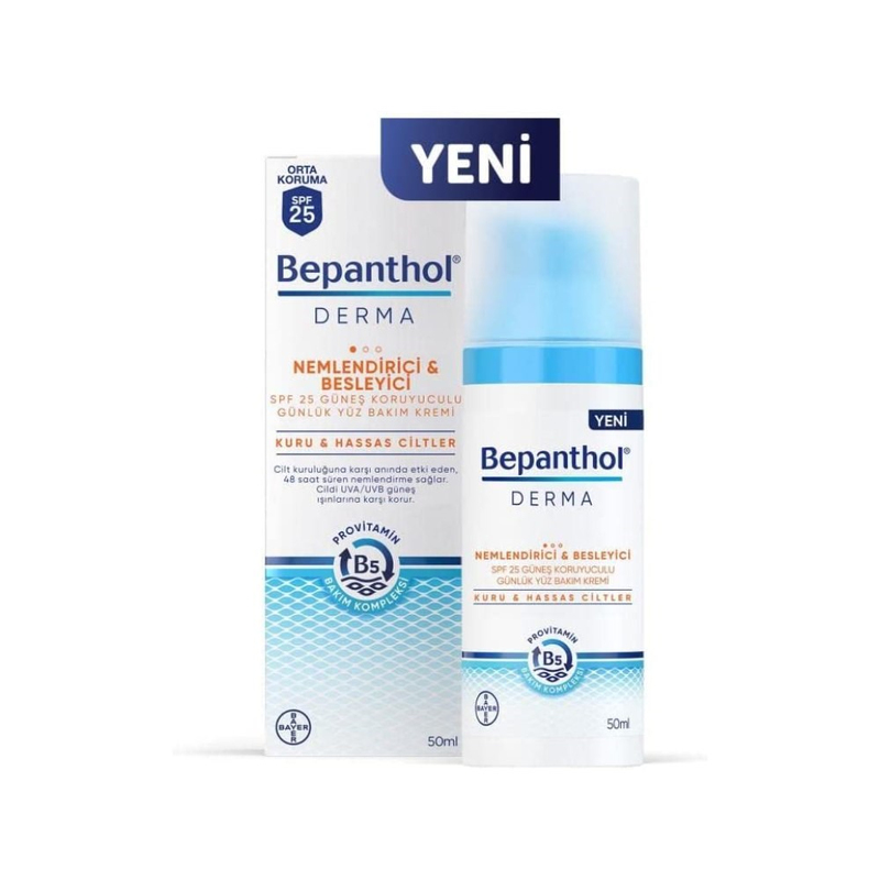 Bepanthol Derma Nemlendirici 50 ml Spf 25 Gündüz Bakım Kremi