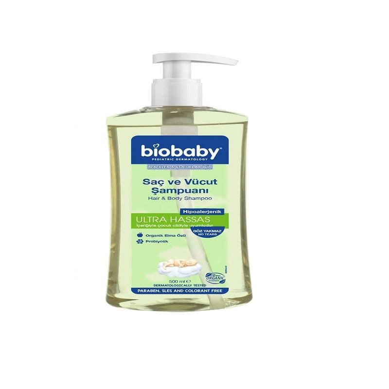 Biobaby Saç Ve Vücut Şampuanı 500 ml