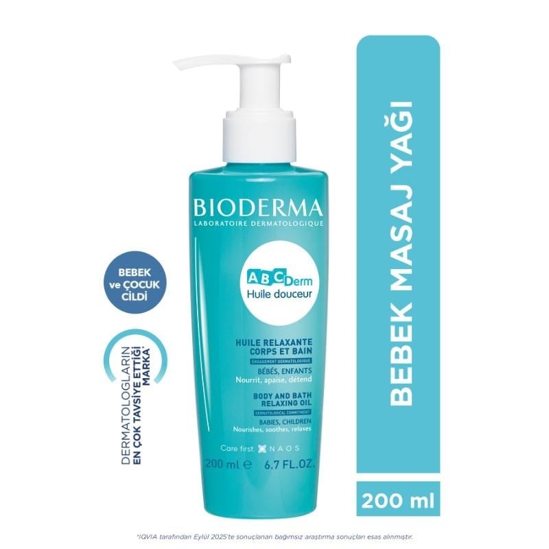 BIODERMA ABCDERM Relaxing Oil 200 ml