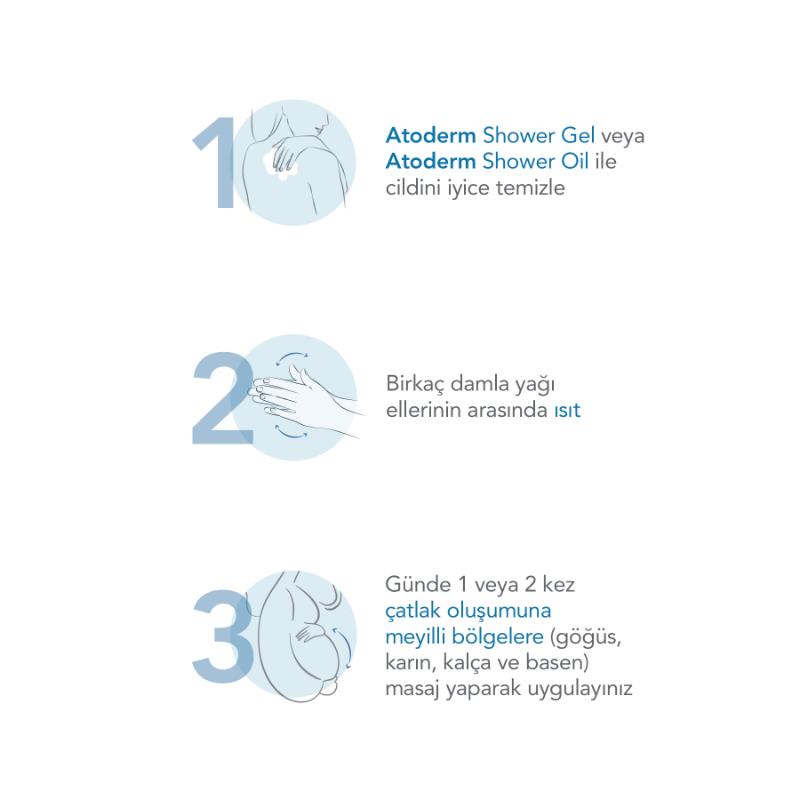 Bioderma Atoderm 2in1 Oil Nemlendirici Kuru Yağ 150 ml