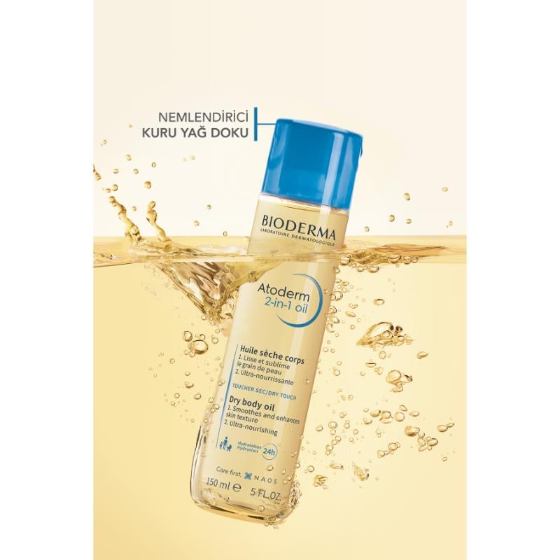 Bioderma Atoderm 2in1 Oil Nemlendirici Kuru Yağ 150 ml