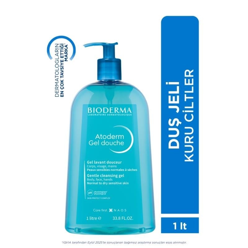 Bioderma Atoderm Duş Jeli 1L