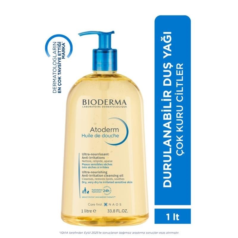 Bioderma Atoderm Duş Yağı 1L