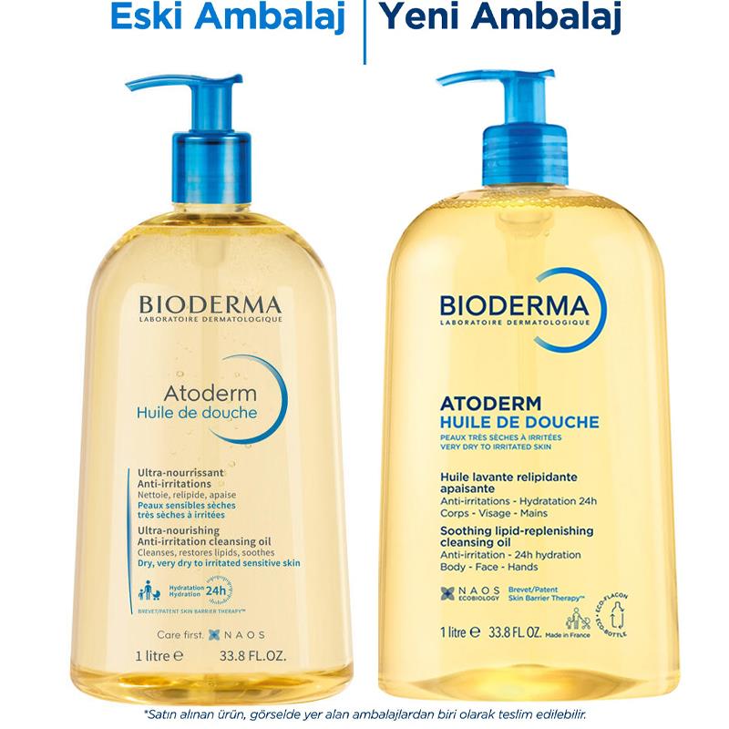 Bioderma Atoderm Duş Yağı 1L